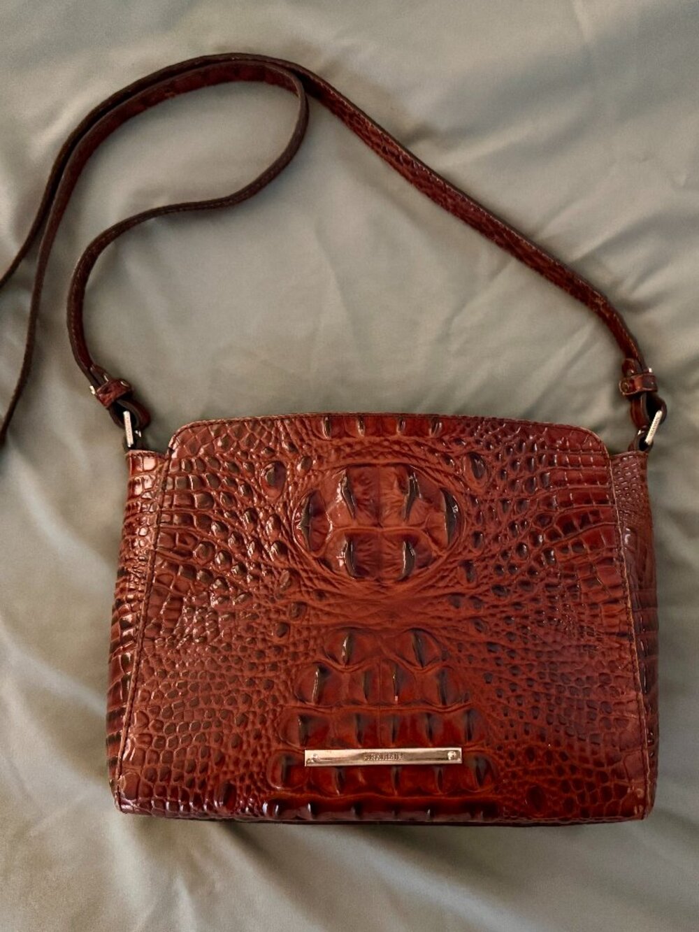 Brahmin Carrie Crossbody in Pecan Melbourne